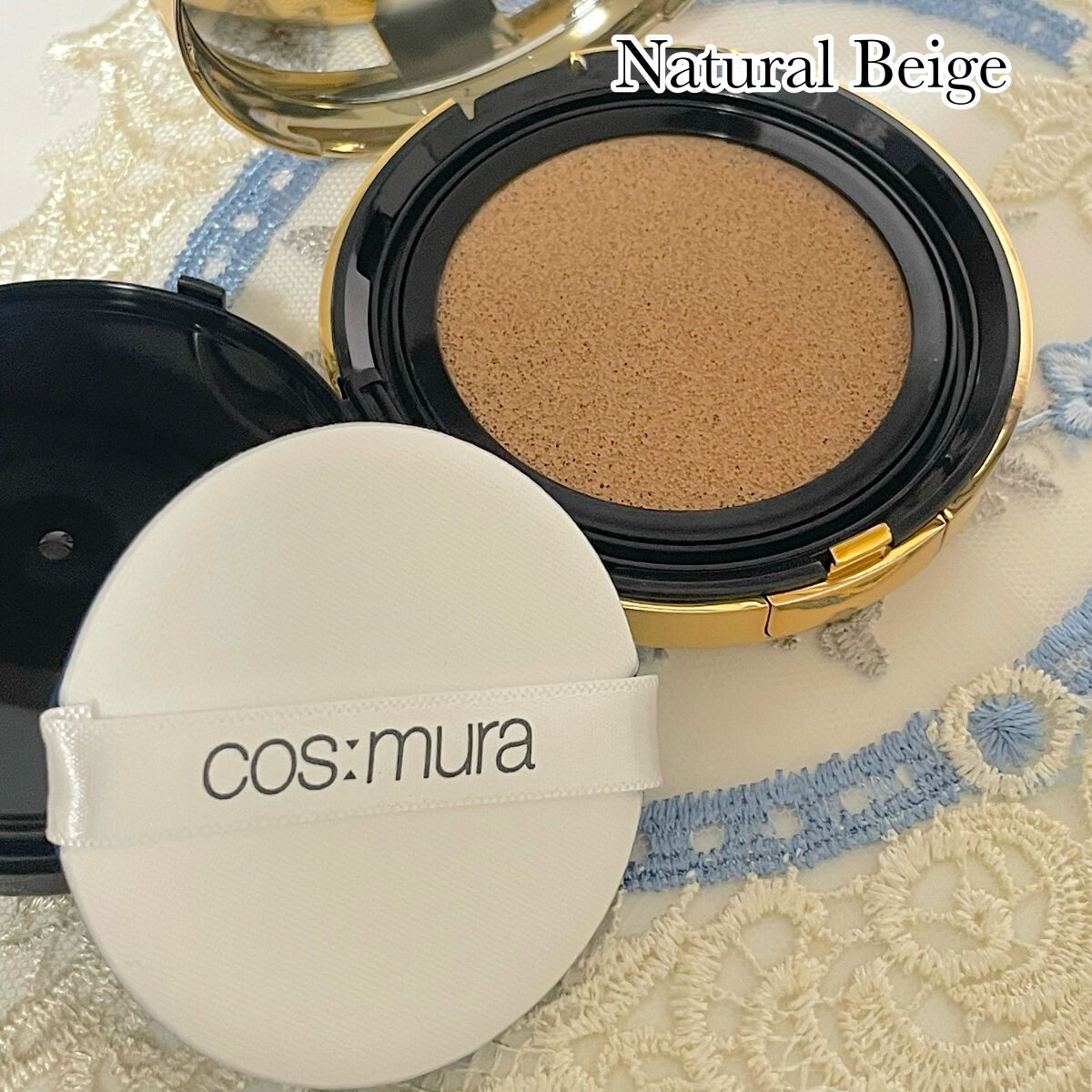 デュアルグローフィットクッション/cos:mura/クッションファンデーションを使ったクチコミ（2枚目）