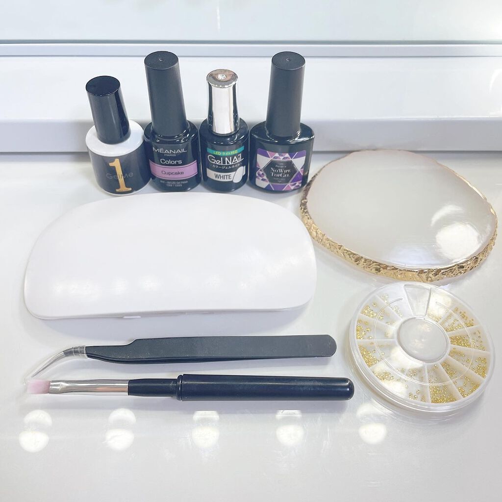 ジェルネイル6色セット/meanail/ジェルネイルを使ったクチコミ(2枚目)
