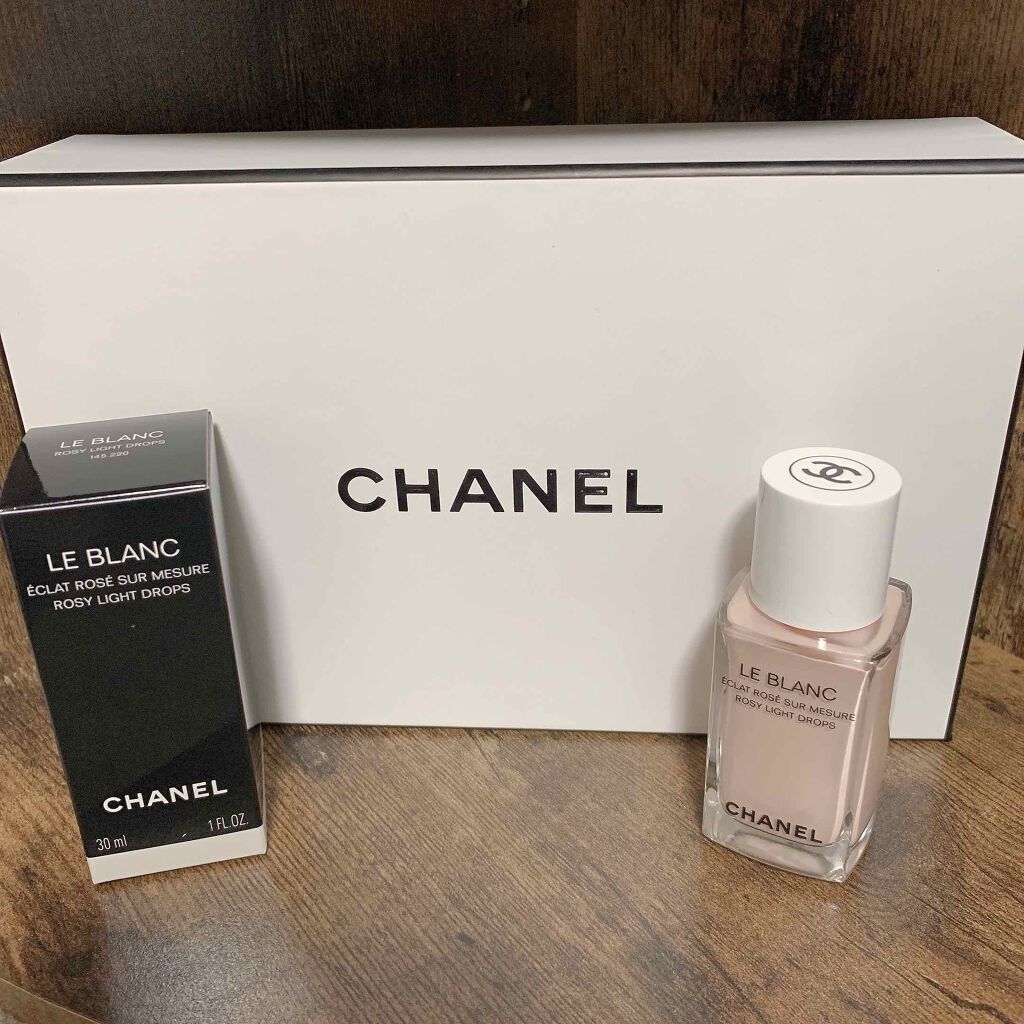 ル ブラン ロージー ドロップス/CHANEL/リキッドハイライトを使ったクチコミ（1枚目）