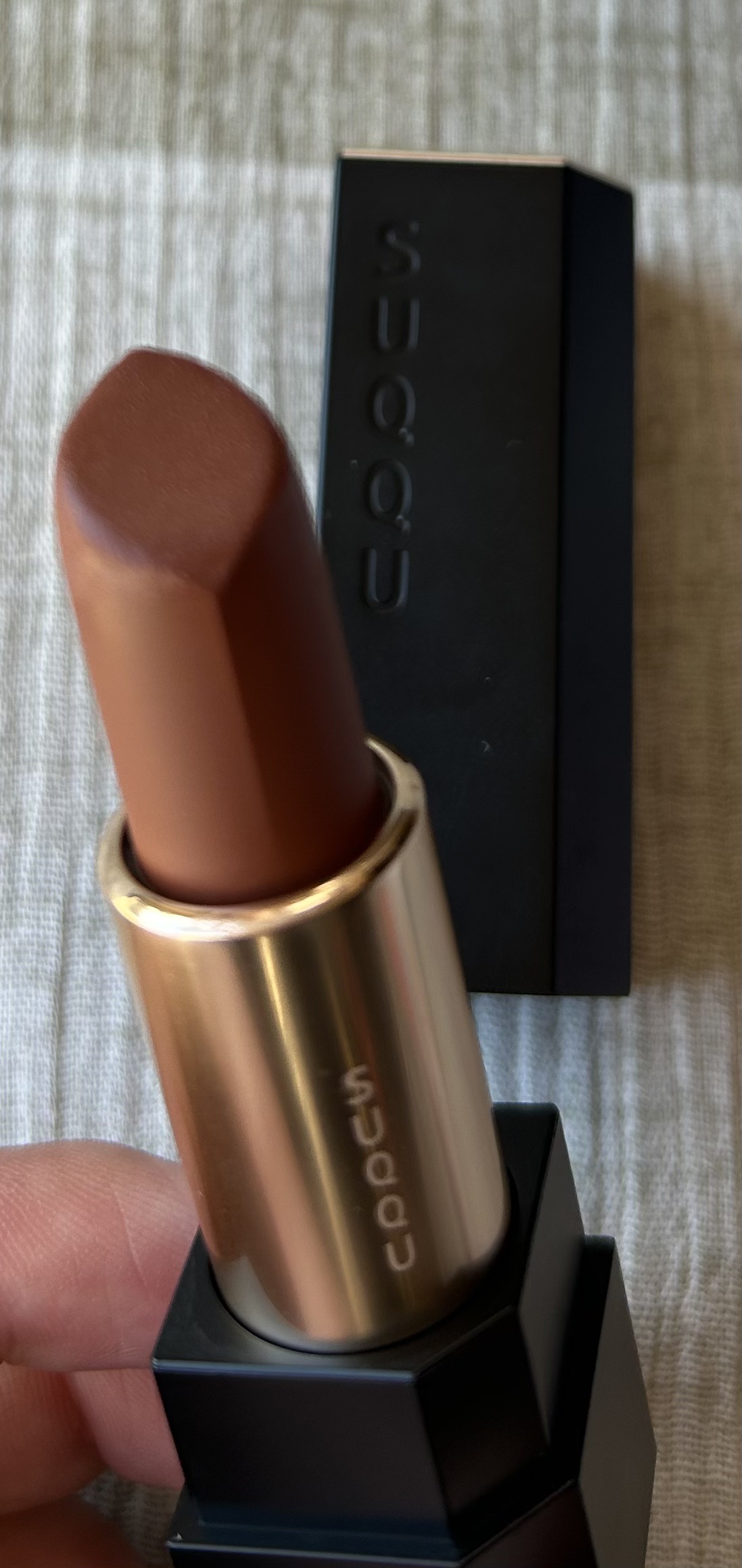 シアー マット リップスティック 06 樹皮/SUQQU/口紅を使ったクチコミ（1枚目）