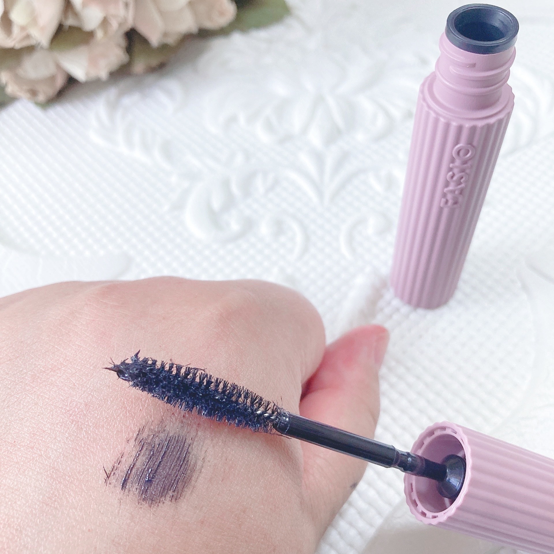 まつパ級 フィルム マスカラ (ロング&ボリューム)/FASIO/マスカラを使ったクチコミ（3枚目）