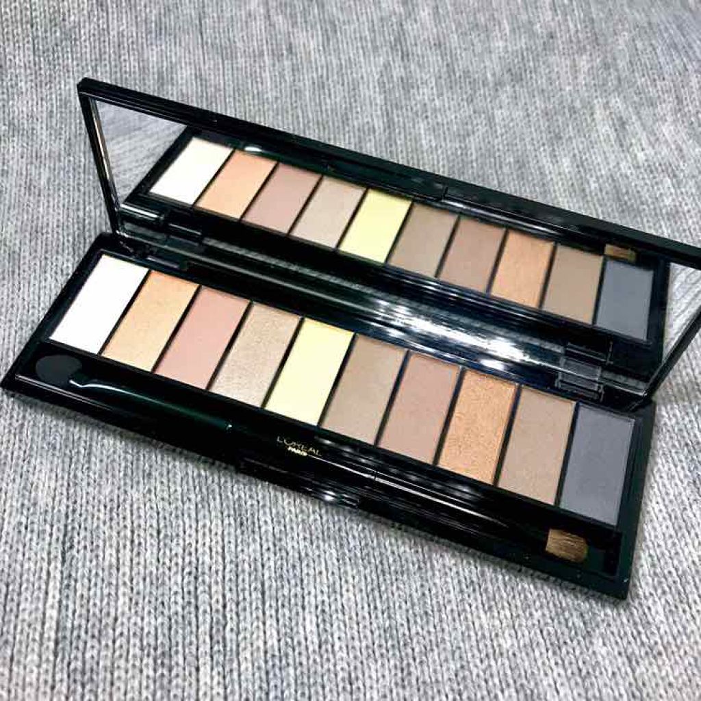 カラーリッシュ ラ パレット ヌード/ロレアル パリ/アイシャドウパレットを使ったクチコミ(1枚目)