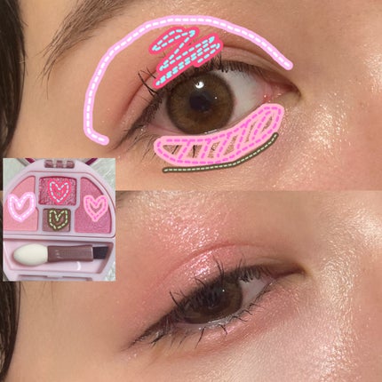 プランぷくコーデアイズ/キャンメイク/パウダーアイシャドウを使ったクチコミ(5枚目)