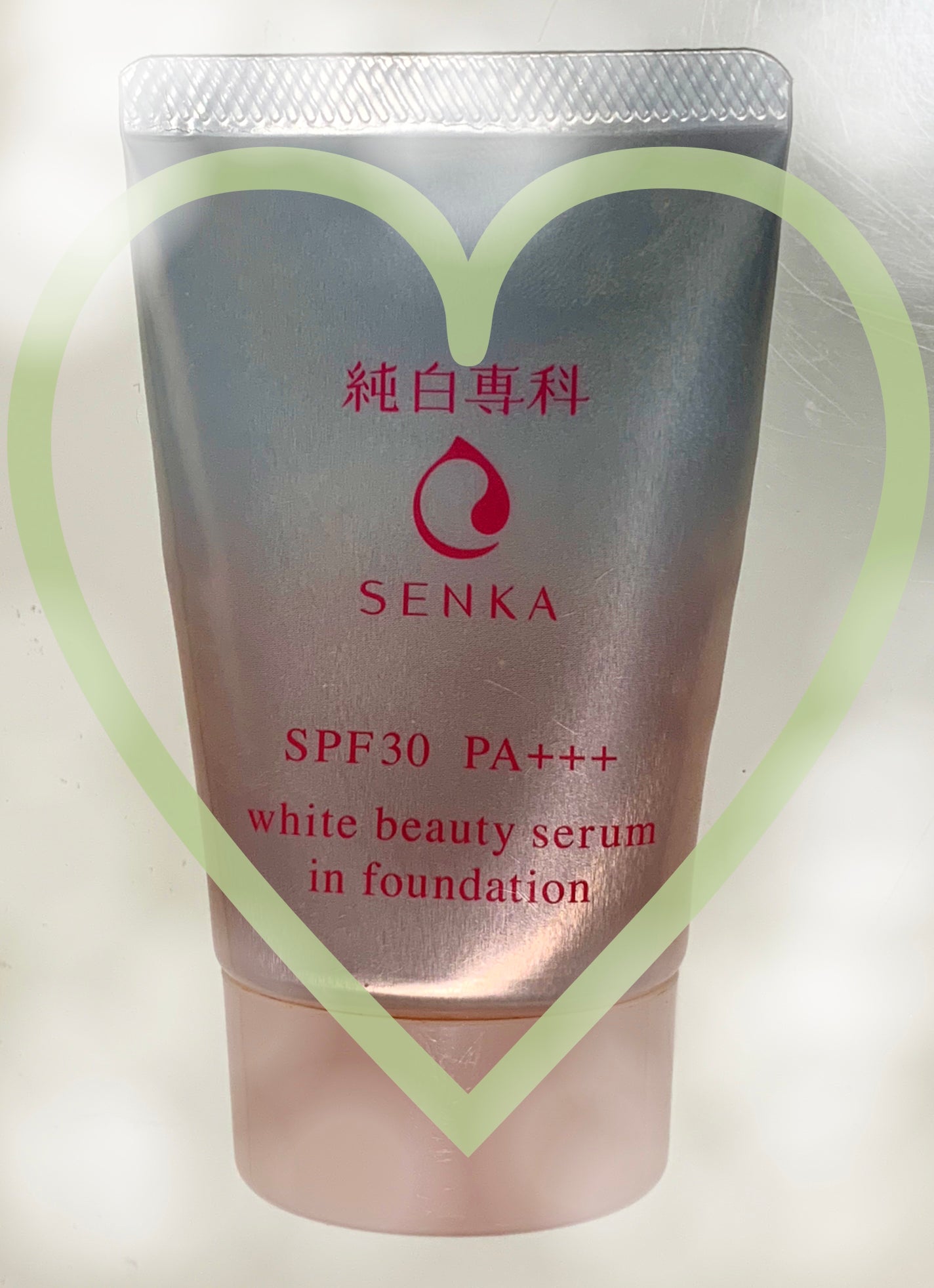 純白専科 すっぴん色づく美容液フォンデュ/SENKA(専科)/リキッドファンデーションを使ったクチコミ(1枚目)