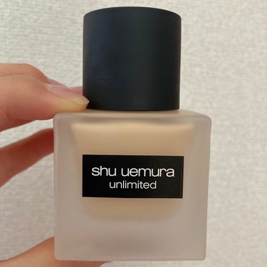 アンリミテッド ラスティング フルイド/shu uemura/リキッドファンデーションを使ったクチコミ（1枚目）