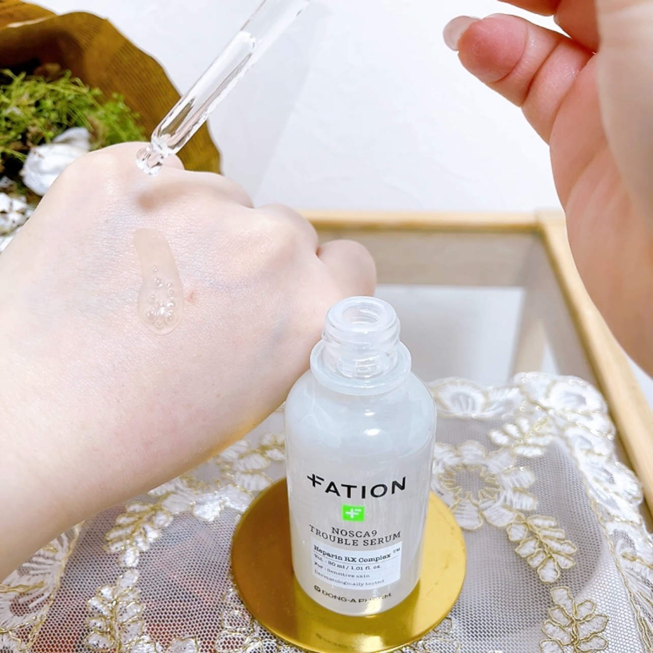 ノスカナイン トラブル セラム/FATION/美容液を使ったクチコミ（3枚目）