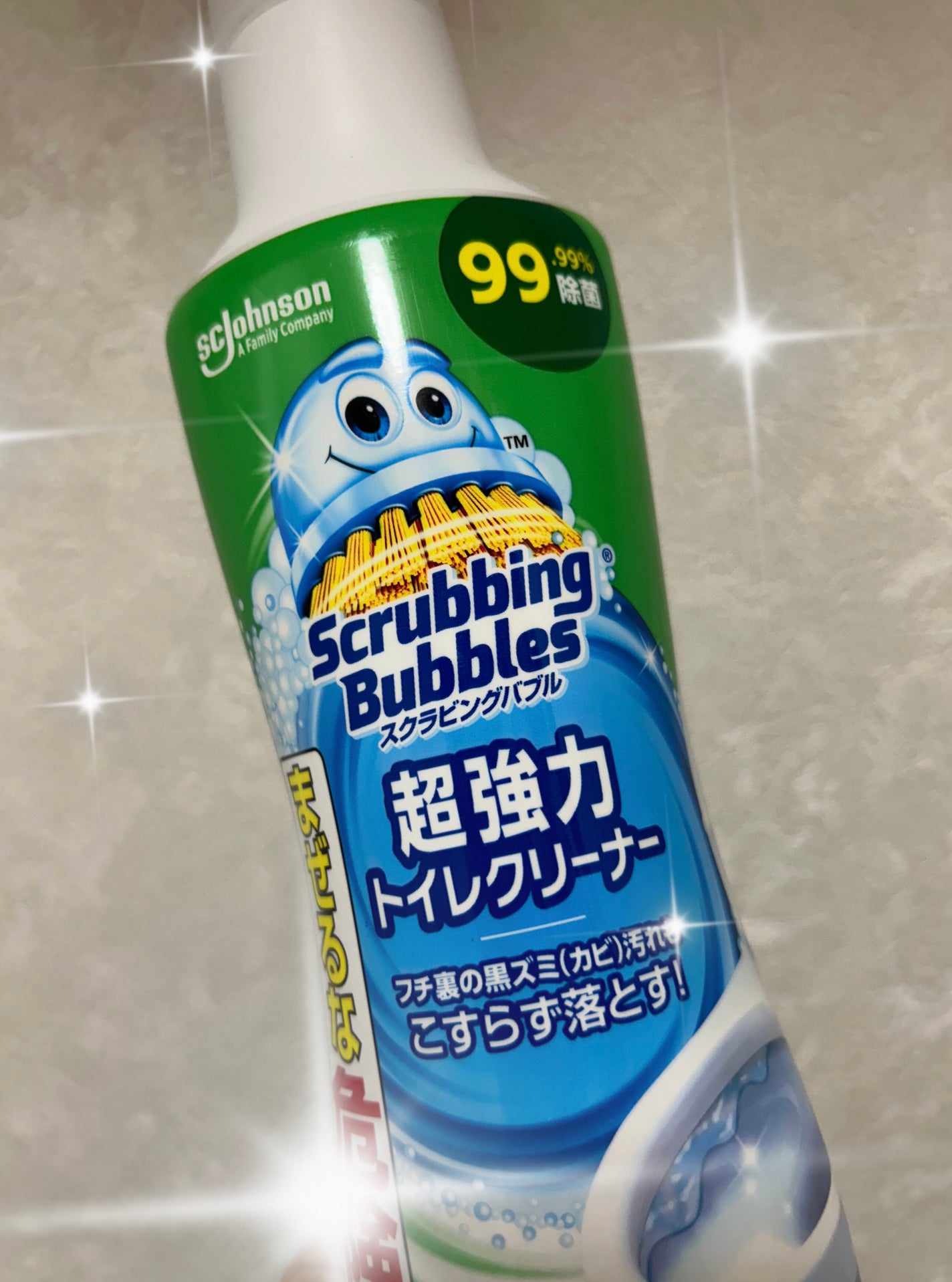 スクラビングバブル超強力トイレクリーナー/ジョンソン/その他を使ったクチコミ(1枚目)