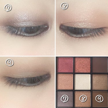 UR GLAM　BLOOMING EYE COLOR PALETTE/U R GLAM/アイシャドウパレットを使ったクチコミ（7枚目）