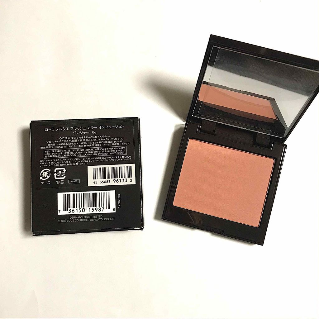 ブラッシュ カラー インフュージョン/ローラ メルシエ/パウダーチークを使ったクチコミ（1枚目）