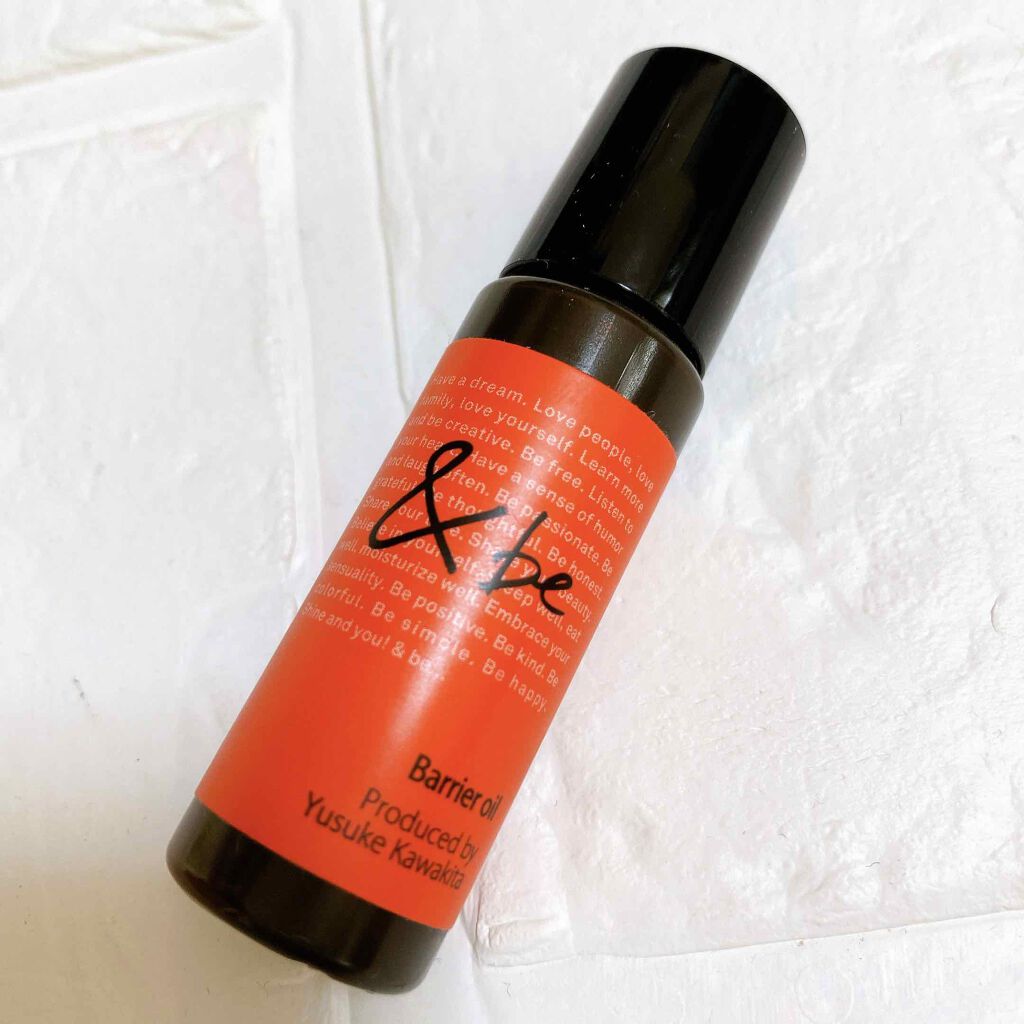 バリアオイル/＆be/フェイスオイルを使ったクチコミ（1枚目）