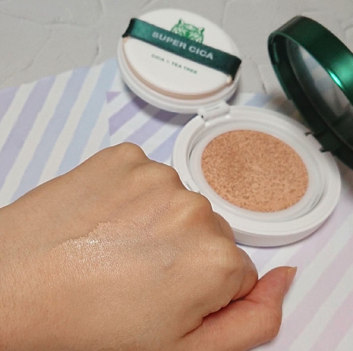 スーパーシカクッション/MEDICUBE/クッションファンデーションを使ったクチコミ（2枚目）