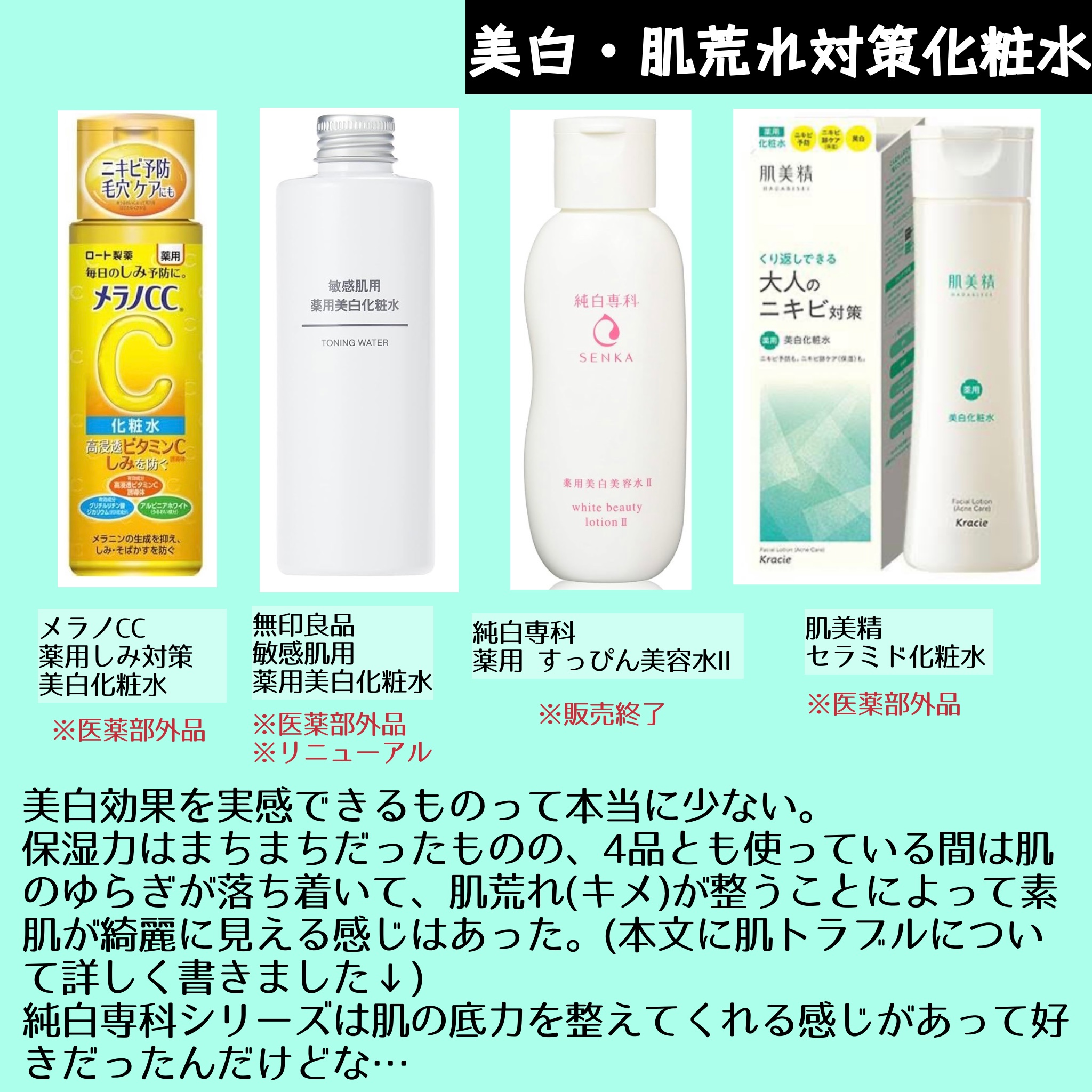 純白専科 すっぴん美容水 II/SENKA（専科）/化粧水を使ったクチコミ（3枚目）