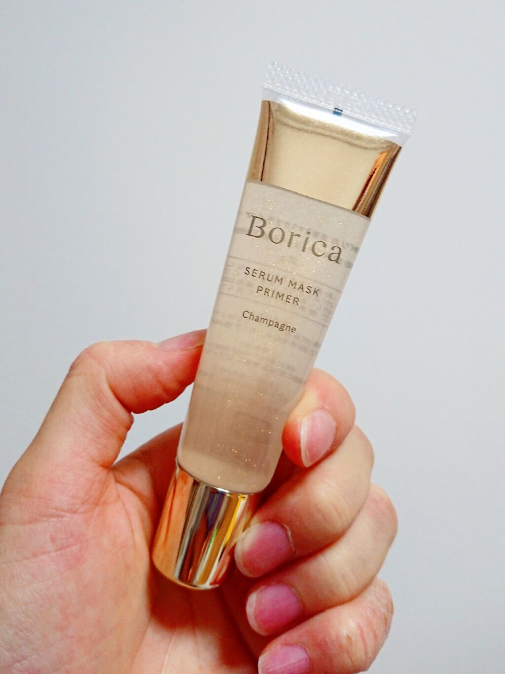 美容液マスクプライマー(シャンパン)/Borica/化粧下地を使ったクチコミ（1枚目）