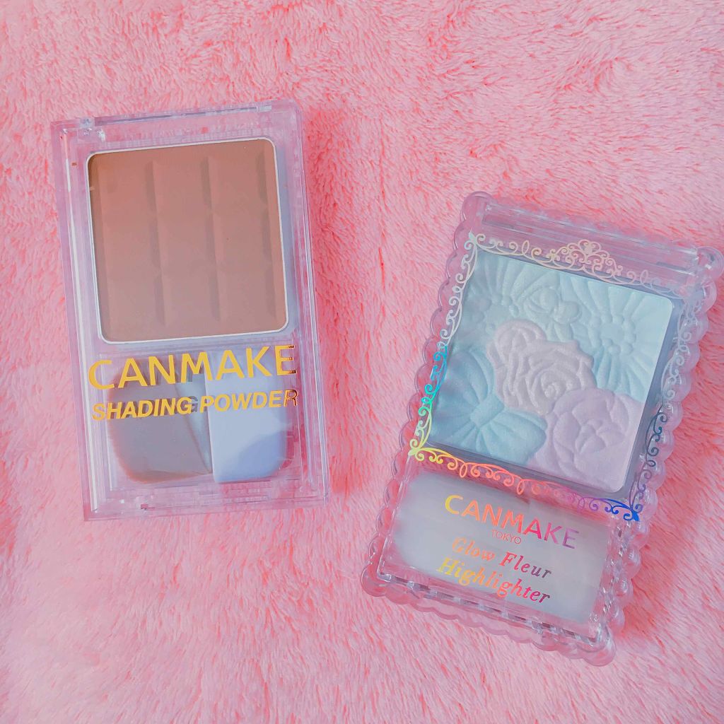 グロウフルールハイライター/キャンメイク/パウダーハイライトを使ったクチコミ（1枚目）