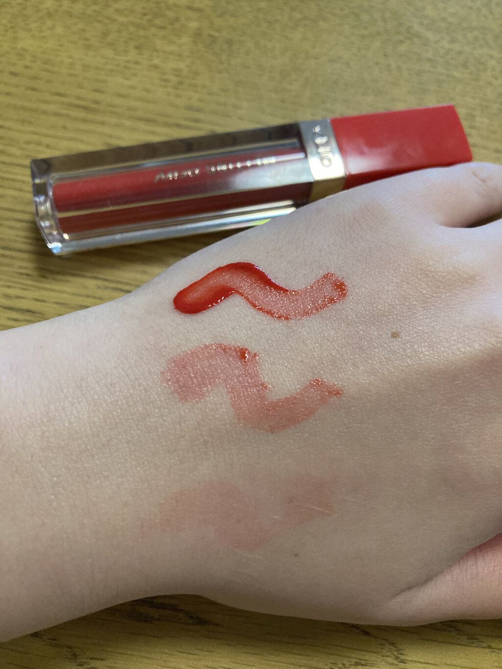 メルティングデューイティント/CLIO/口紅を使ったクチコミ（3枚目）