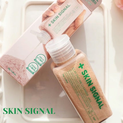 ピンククレイ酵素クレンザー/SKIN SIGNAL/洗顔パウダーを使ったクチコミ(1枚目)