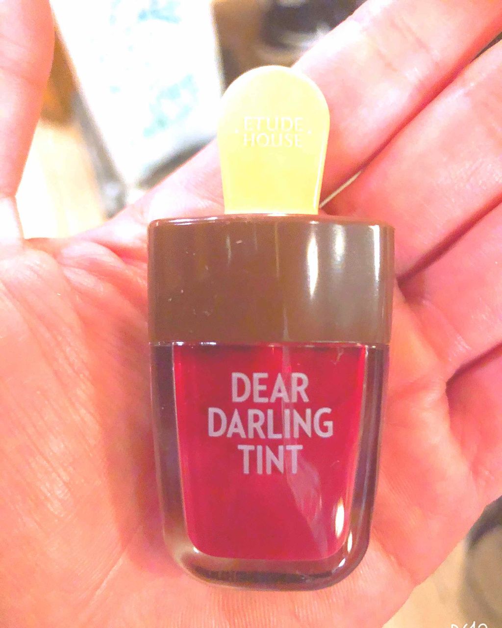 ディアダーリン ウォータージェルティント （アイスティント）/ETUDE/口紅を使ったクチコミ（1枚目）