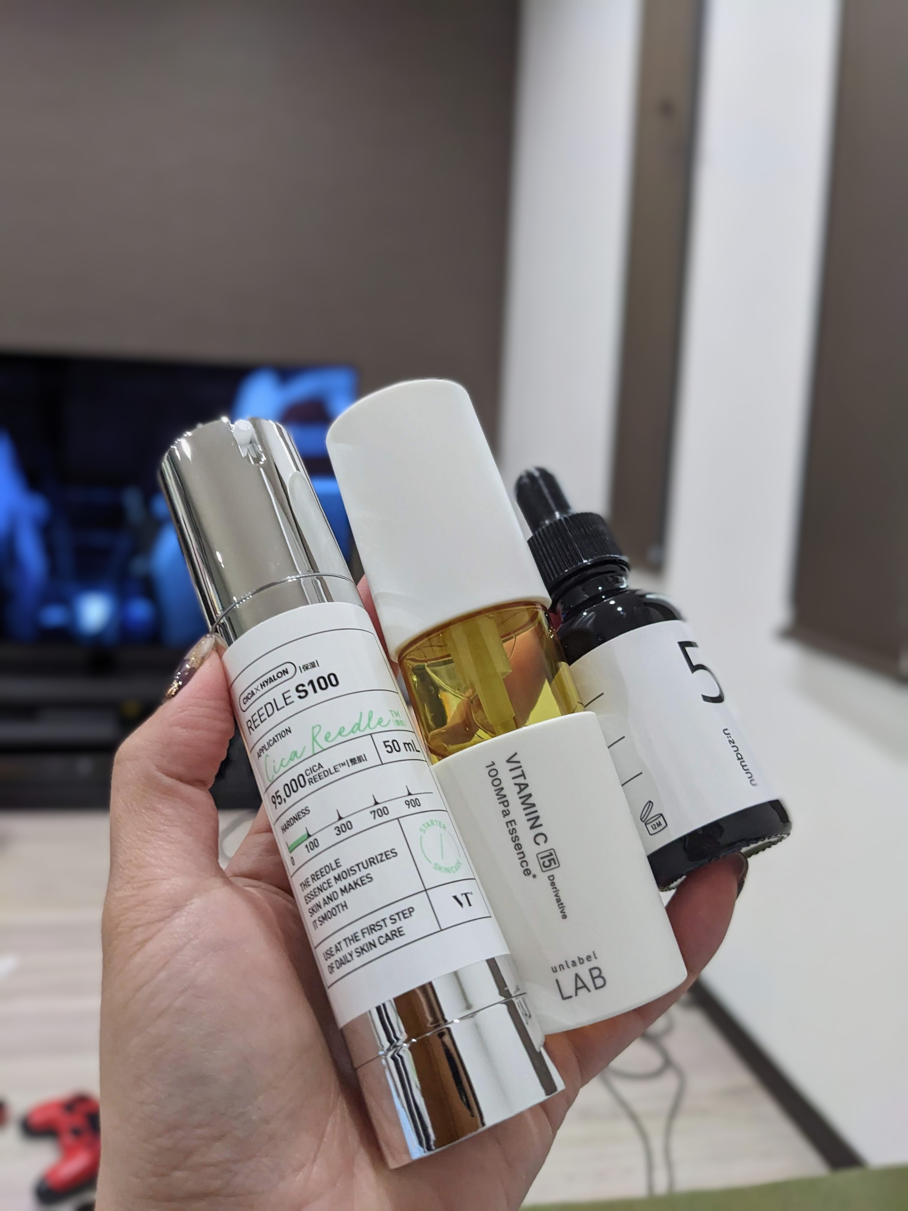 VT・numbuzinの美容液を使った口コミ -VTのリードルショットと