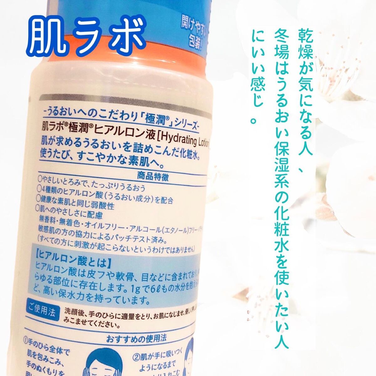 極潤ヒアルロン液(ハダラボモイスト化粧水d)/肌ラボ/化粧水を使ったクチコミ(6枚目)