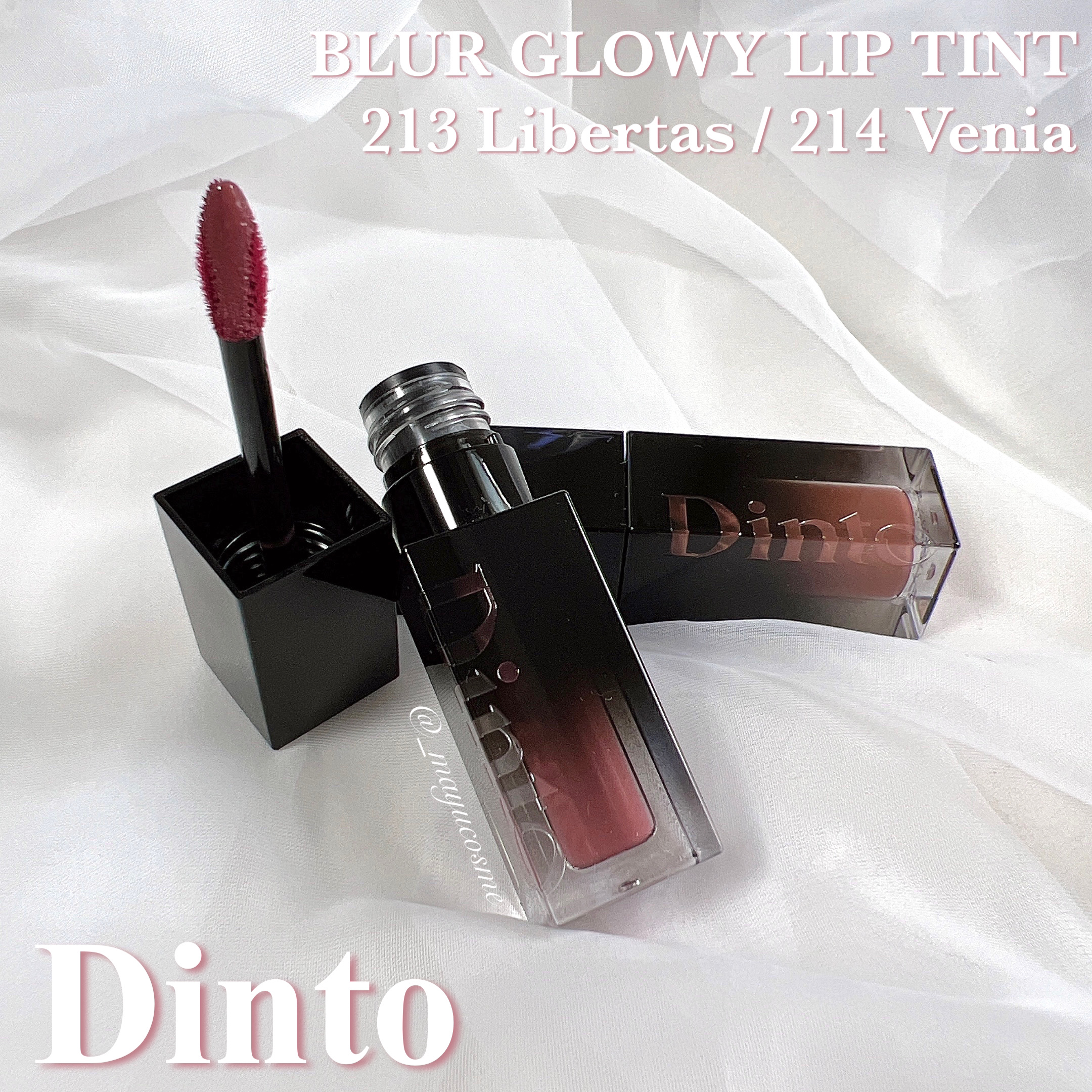 ブラーグロイリップティント/Dinto/リップティントを使ったクチコミ（1枚目）