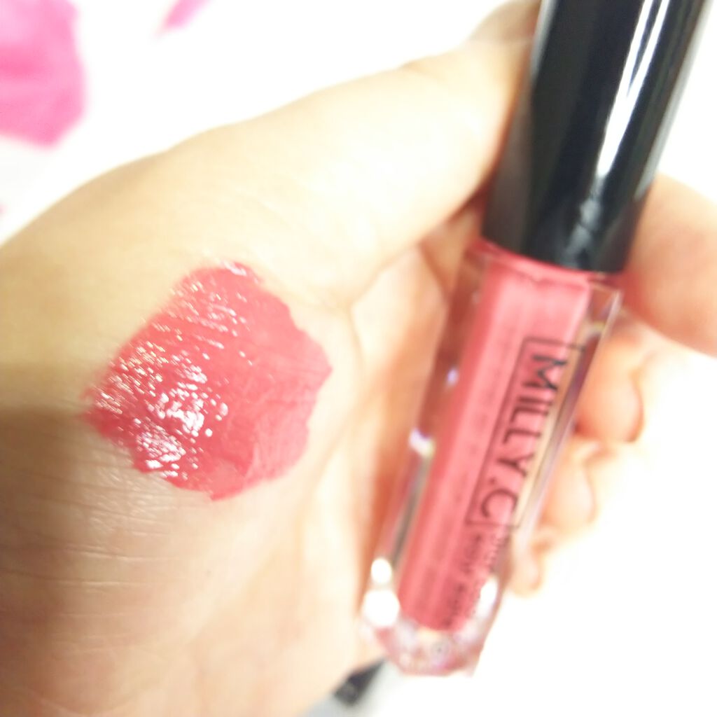 ステイカラーモイストマットリップ/MILLY.C(ミリーシー)/口紅を使ったクチコミ(5枚目)