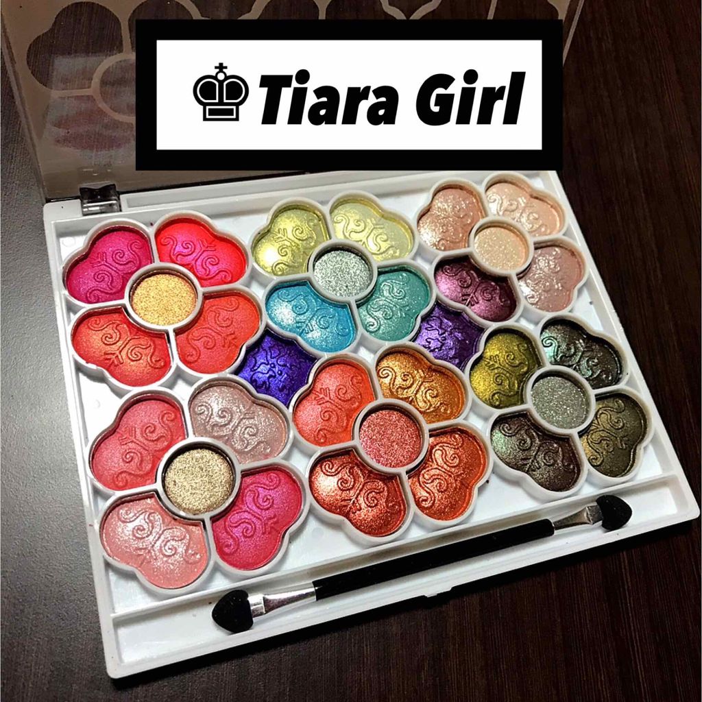 アイカラーパレット/ティアラガール/アイシャドウパレットを使ったクチコミ（2枚目）