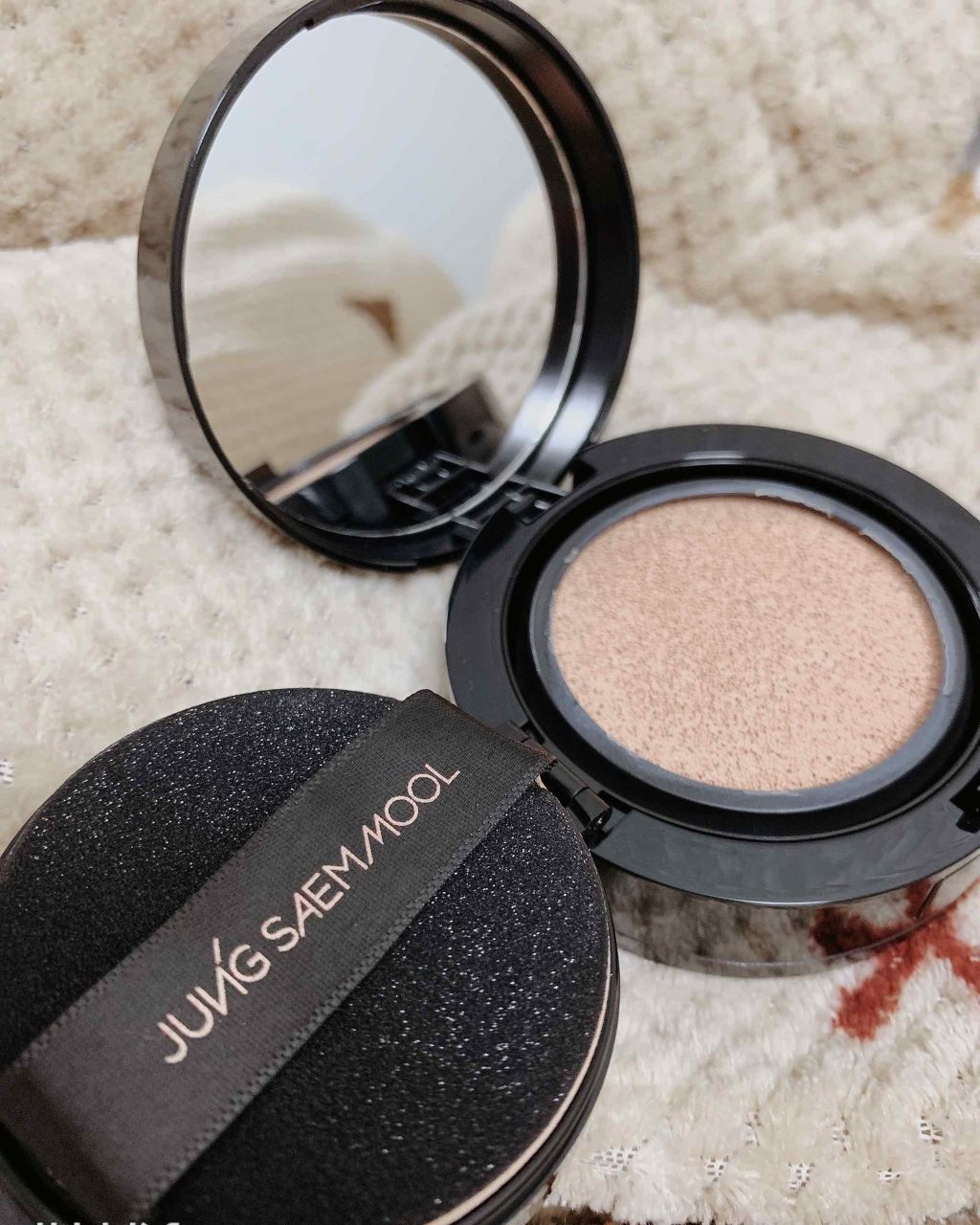 エッセンシャル スキン ヌーダー クッション/JUNG SAEM MOOL/クッションファンデーションを使ったクチコミ（2枚目）