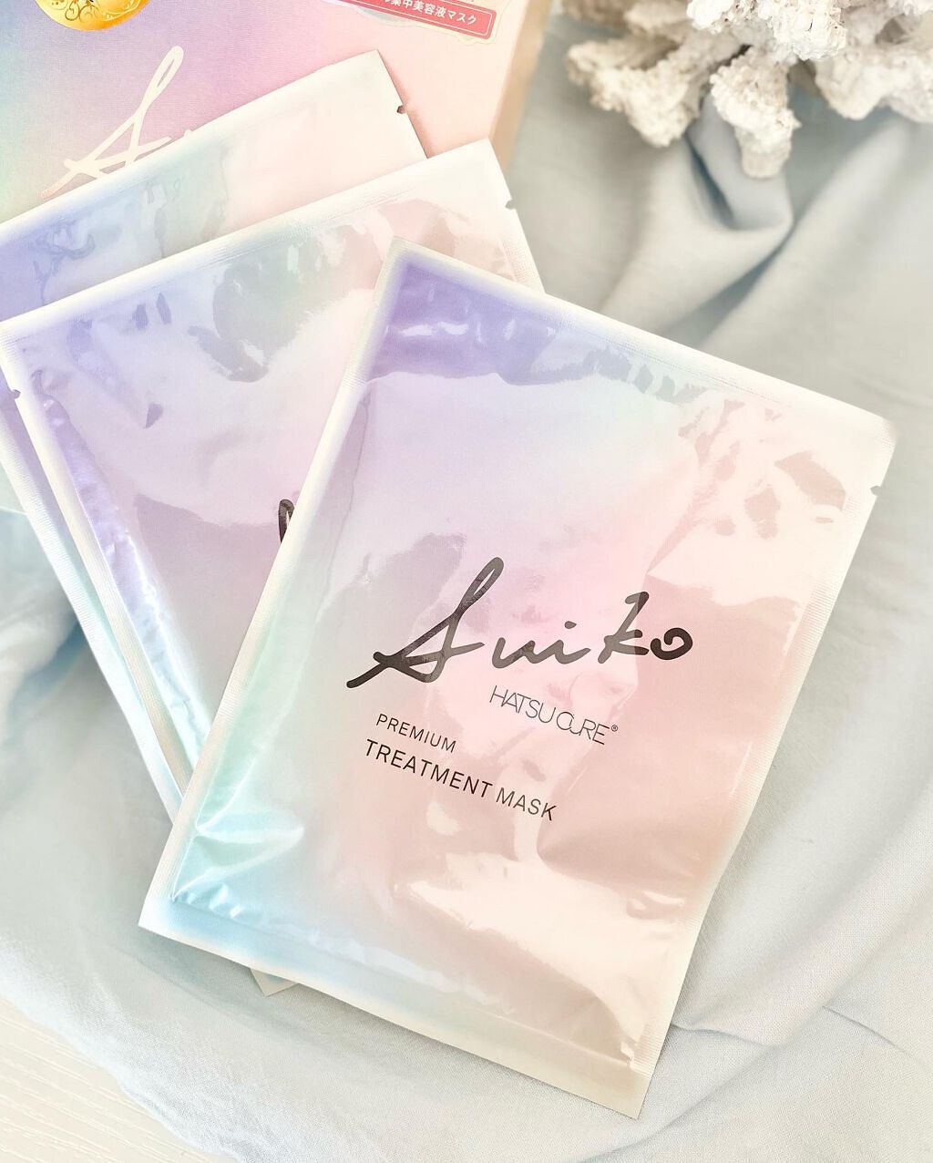 プレミアムトリートメントマスク/SUIKO HATSUCURE/シートマスク・パックを使ったクチコミ(1枚目)