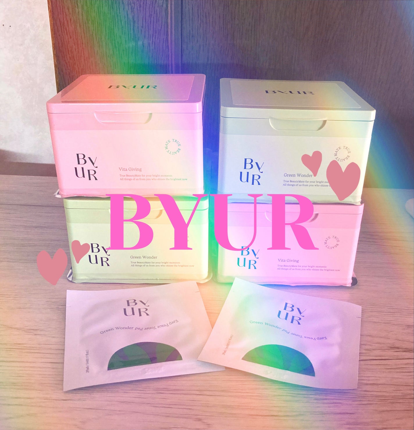 バイユア スージンググリーン デイリーアクアセラムマスク/ByUR/シートマスク・パックを使ったクチコミ(1枚目)