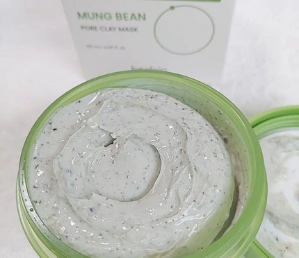 緑豆毛穴クレイパック/beplain/洗い流すパック・マスクを使ったクチコミ(2枚目)