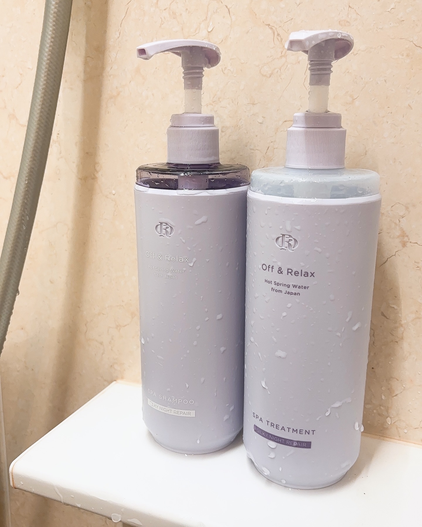 ＯＲ スパ・シャンプー／ヘアトリートメント シルキーナイトリペア/Off&Relax/市販シャンプーを使ったクチコミ（1枚目）
