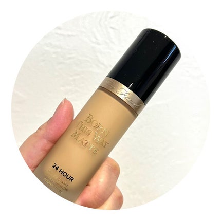 ボーン ディス ウェイ アンディテクタブル 24H マット ファンデーション/Too Faced/リキッドファンデーションを使ったクチコミ(1枚目)