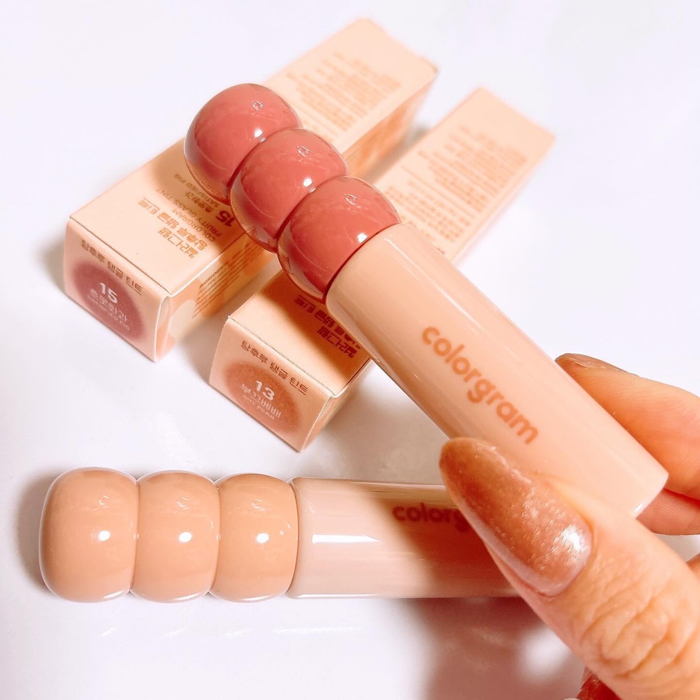 タンフルグラスティント/Colorgram/リップティントを使ったクチコミ(2枚目)