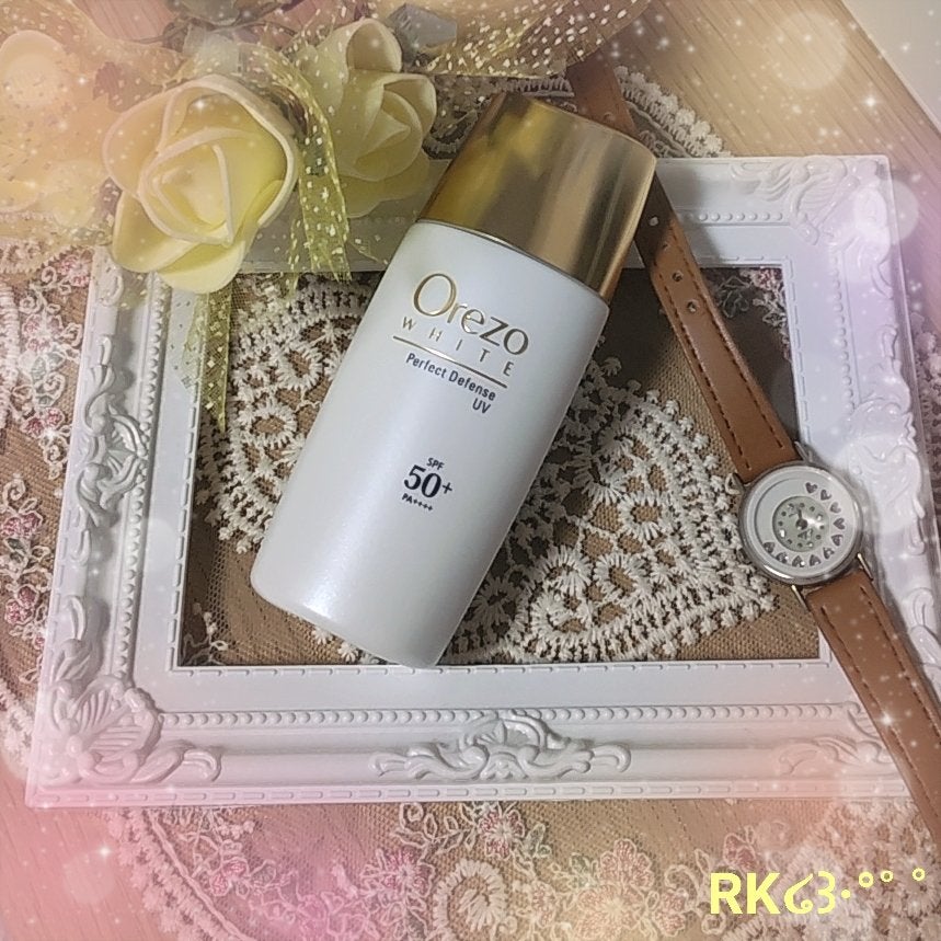 オレゾホワイト パーフェクトディフェンスUV/オレゾ/日焼け止めミルクを使ったクチコミ(1枚目)