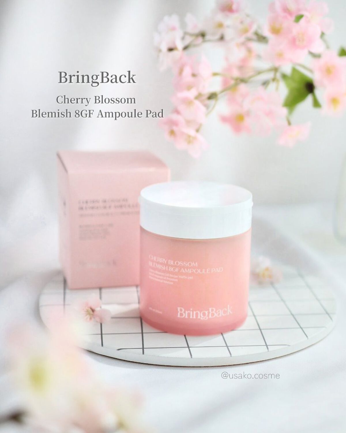 チェリーブロッサム ブレミッシュ ８GF アンプルパッド/Bring Back/トナーパッドを使ったクチコミ（1枚目）