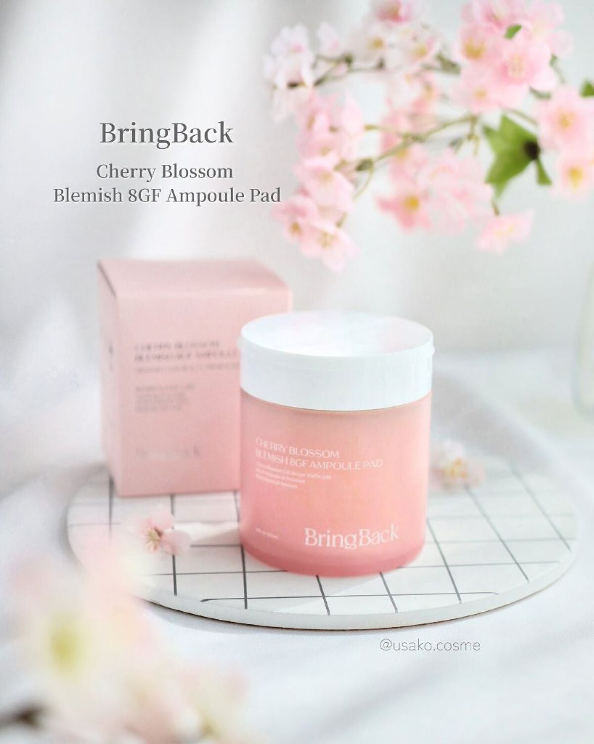 チェリーブロッサム ブレミッシュ 8GF アンプルパッド/Bring Back/トナーパッドを使ったクチコミ(1枚目)