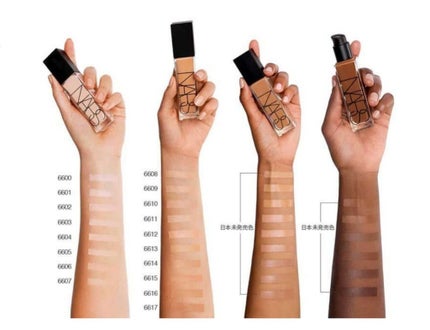 ナチュラルラディアント ロングウェアファンデーション/NARS/リキッドファンデーションを使ったクチコミ(4枚目)