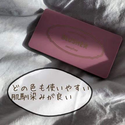 ヴィンテージ フィルター チーク パレット Vintage Filter Edition/innisfree/パウダーチークを使ったクチコミ(2枚目)