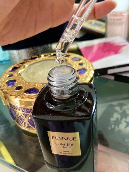 ルミエール ヴァイタルC/FEMMUE/ブースター・導入液を使ったクチコミ(3枚目)