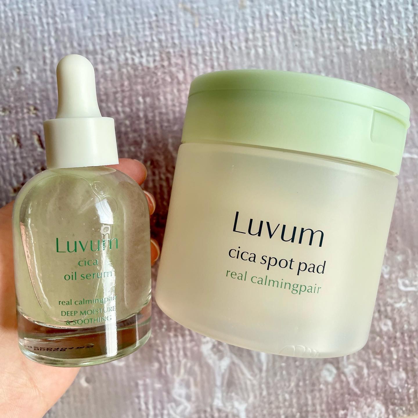 カーミングリペア若葉のシカスポットパッド/Luvum/トナーパッドを使ったクチコミ（2枚目）