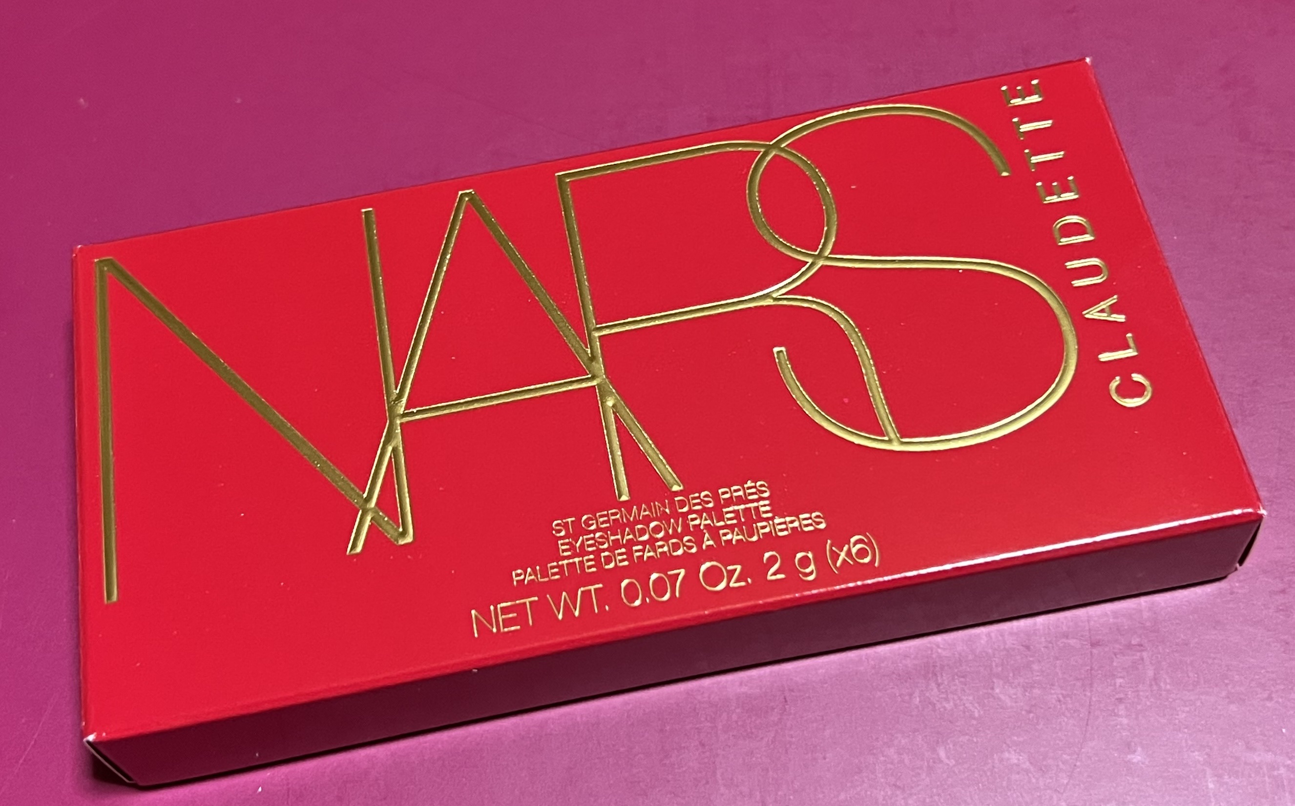 サンジェルマンデプレ アイシャドーパレット/NARS/アイシャドウパレットを使ったクチコミ（3枚目）