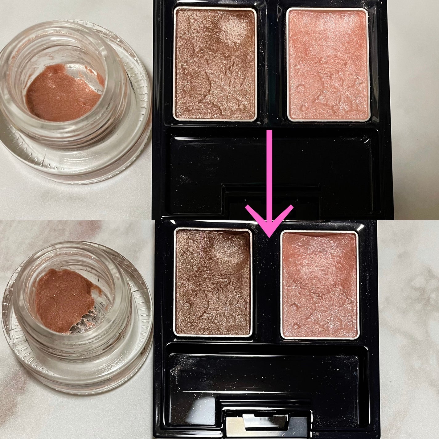 スキニーリッチシャドウ/excel/アイシャドウパレットを使ったクチコミ(8枚目)