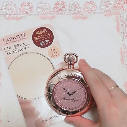 タイムカバープレストパウダー/LABIOTTE/プレストパウダーを使ったクチコミ(1枚目)