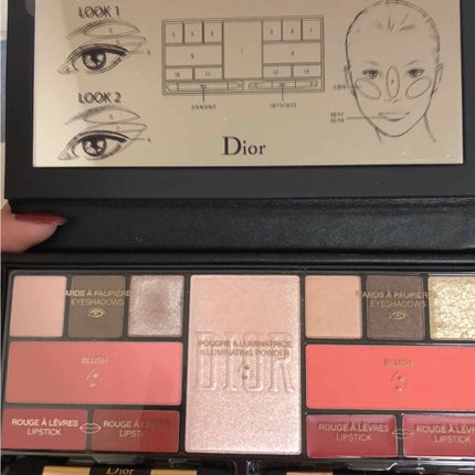 スパークリング マルチユース パレット/Dior/メイクアップキットを使ったクチコミ(2枚目)