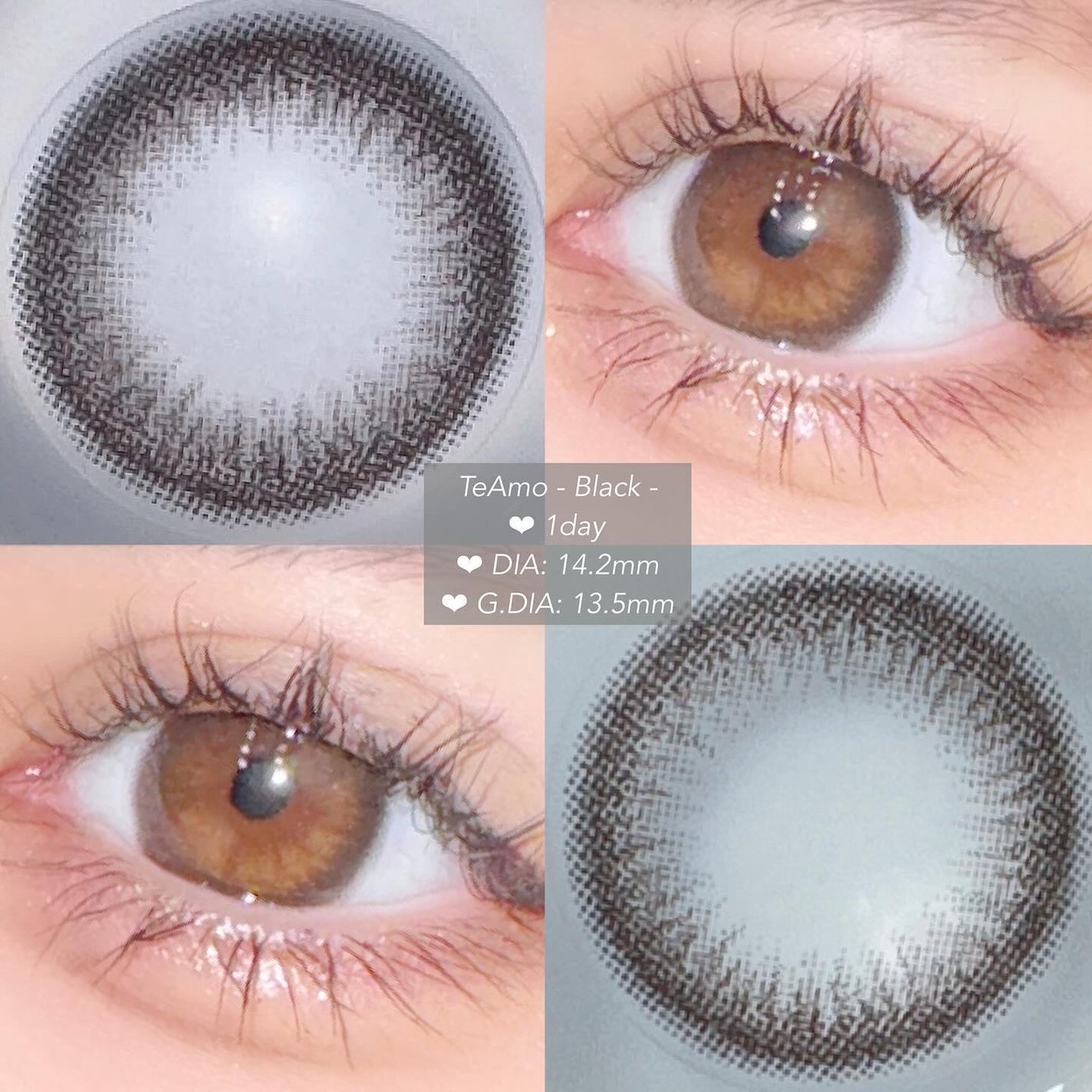 TeAmo 1DAY/TeAmo/ワンデー(1DAY)カラコンを使ったクチコミ(3枚目)