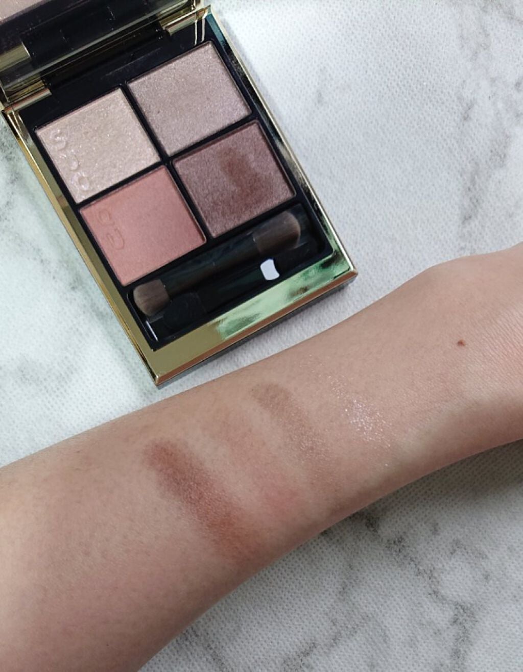 シグニチャー カラー アイズ/SUQQU/アイシャドウパレットを使ったクチコミ(3枚目)