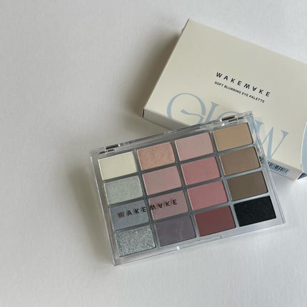 ソフトブラーリングアイパレット/wakemake/アイシャドウパレットを使ったクチコミ(6枚目)