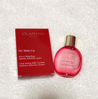 フィックス メイクアップ/CLARINS/ミスト状化粧水を使ったクチコミ（1枚目）