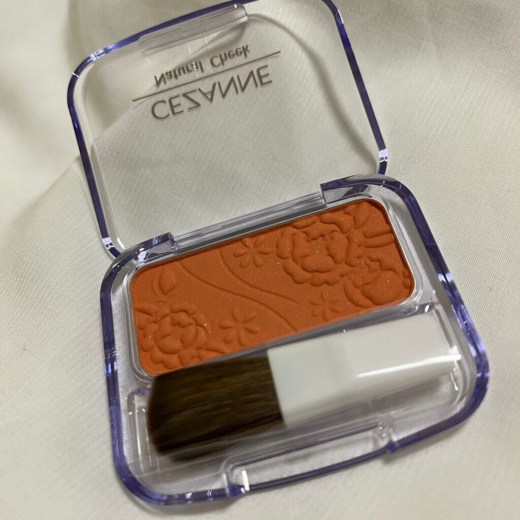 ナチュラル チークN/CEZANNE/パウダーチークを使ったクチコミ(3枚目)