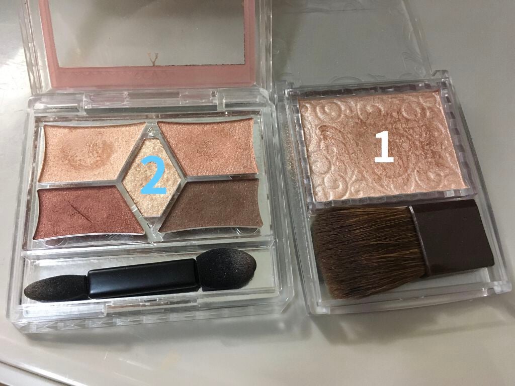 【旧品】パーフェクトスタイリストアイズ/キャンメイク/アイシャドウパレットを使ったクチコミ(2枚目)